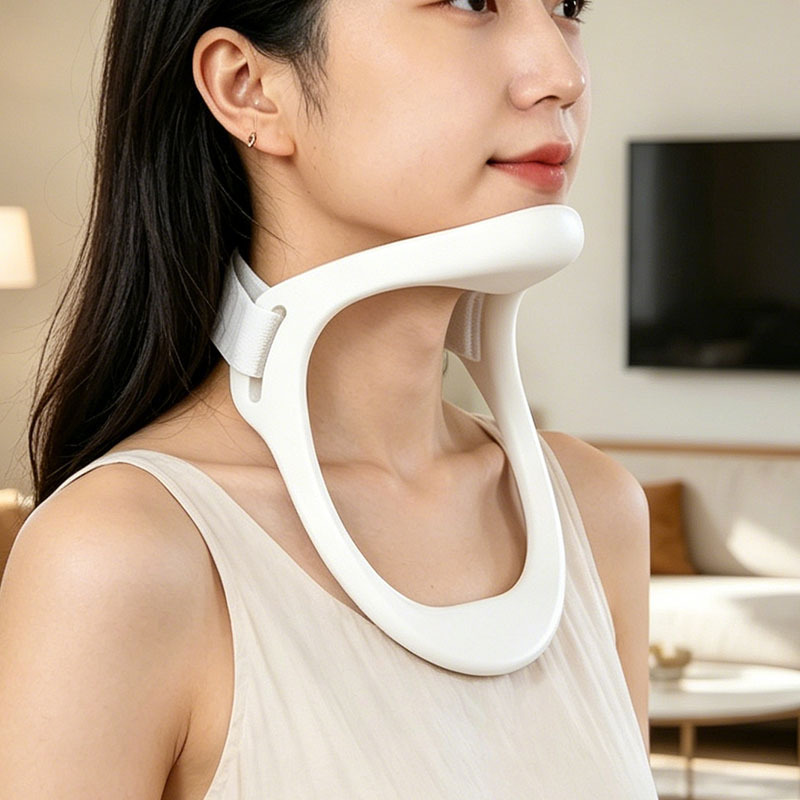 颈托防低头护颈托颈椎牵引器脖子前倾矫正器颈部固定支架护颈仪