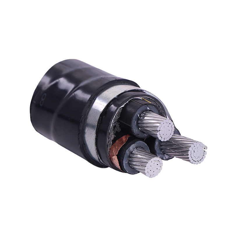 The Rated Voltage Of Yjlv22 Three-Core Medium-Voltage Power Cable (8.7/15Kv Fire-Resistant Pvc Aluminum Core Cable, National Standard) Item Picture