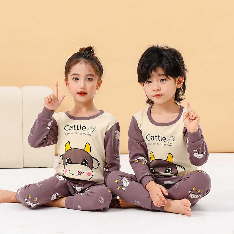 童家居服实物图