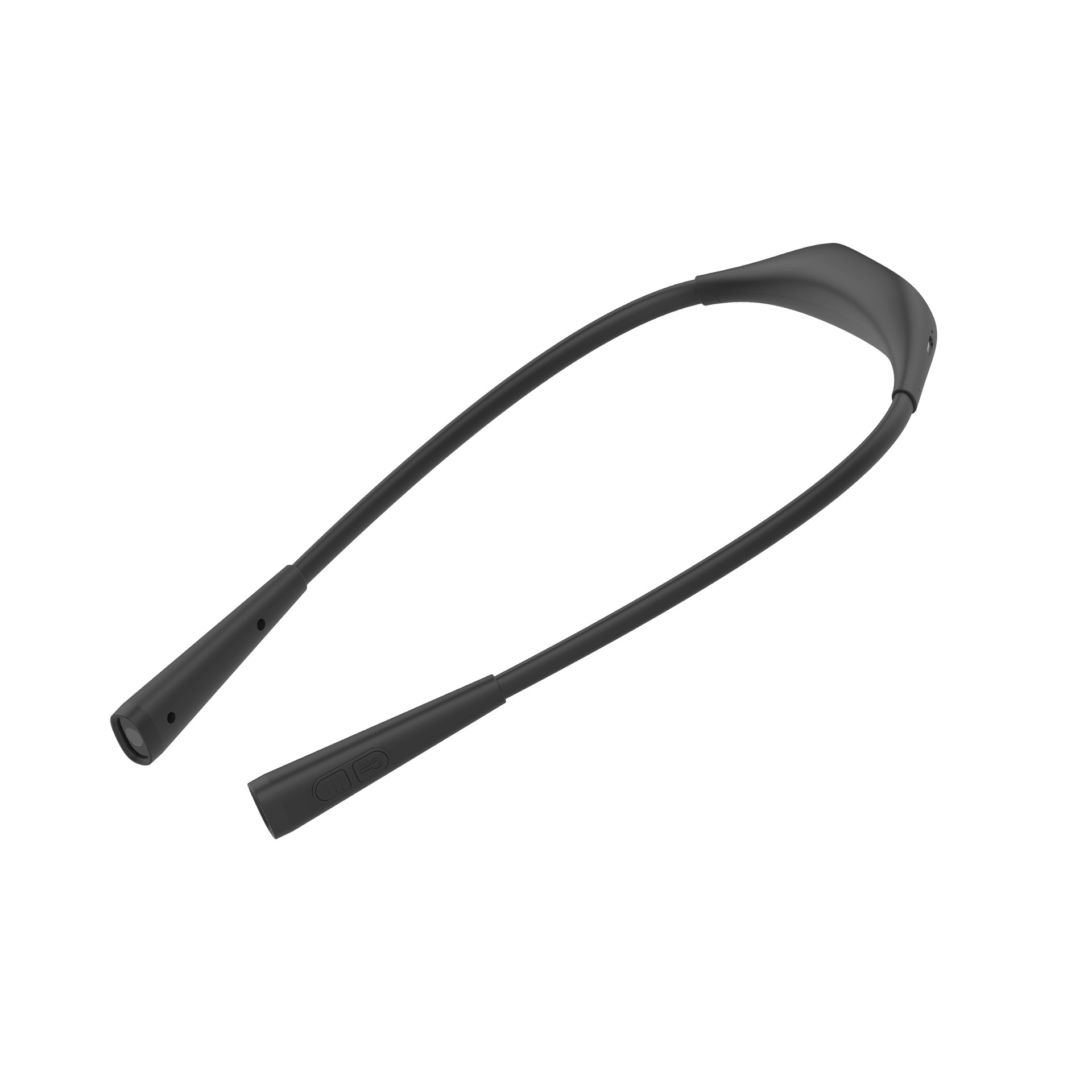 Four-color temperature LED cross-border neck-hanging reading lamp, outdoor camping night running reading lamp, USB charging learning eye-protecting lamp Item Picture