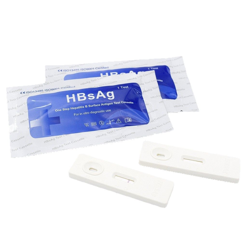 HBsAg Test Cassette, a disposable medical consumable test strip exclusively for foreign trade details Picture