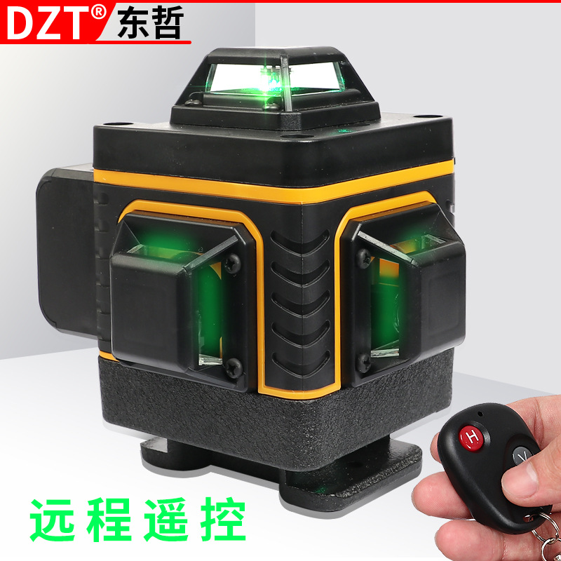 3D/4D level, 12-line high-precision 16-line laser infrared automatic leveling floor and wall bonding instrument details Picture