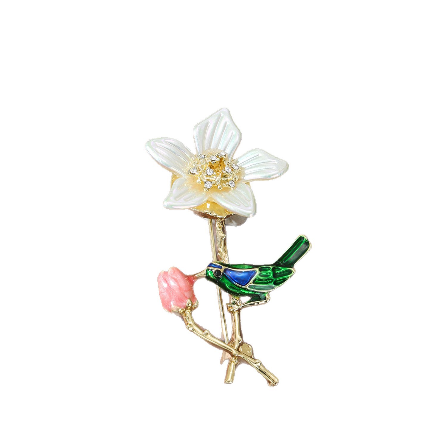 胸针/滴油徽章/滴油胸针徽章/胸针女士收腰时尚/穆斯林饰品白底实物图