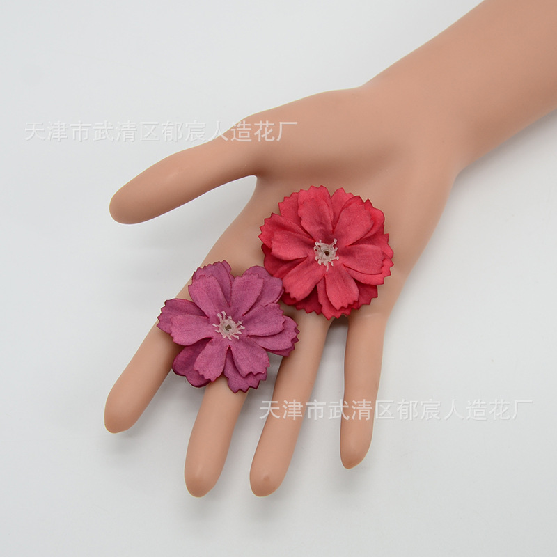 仿真花/春天花园/要掃墓用的塑膠花/压纹玫瑰/仿真花女2022森系产品图