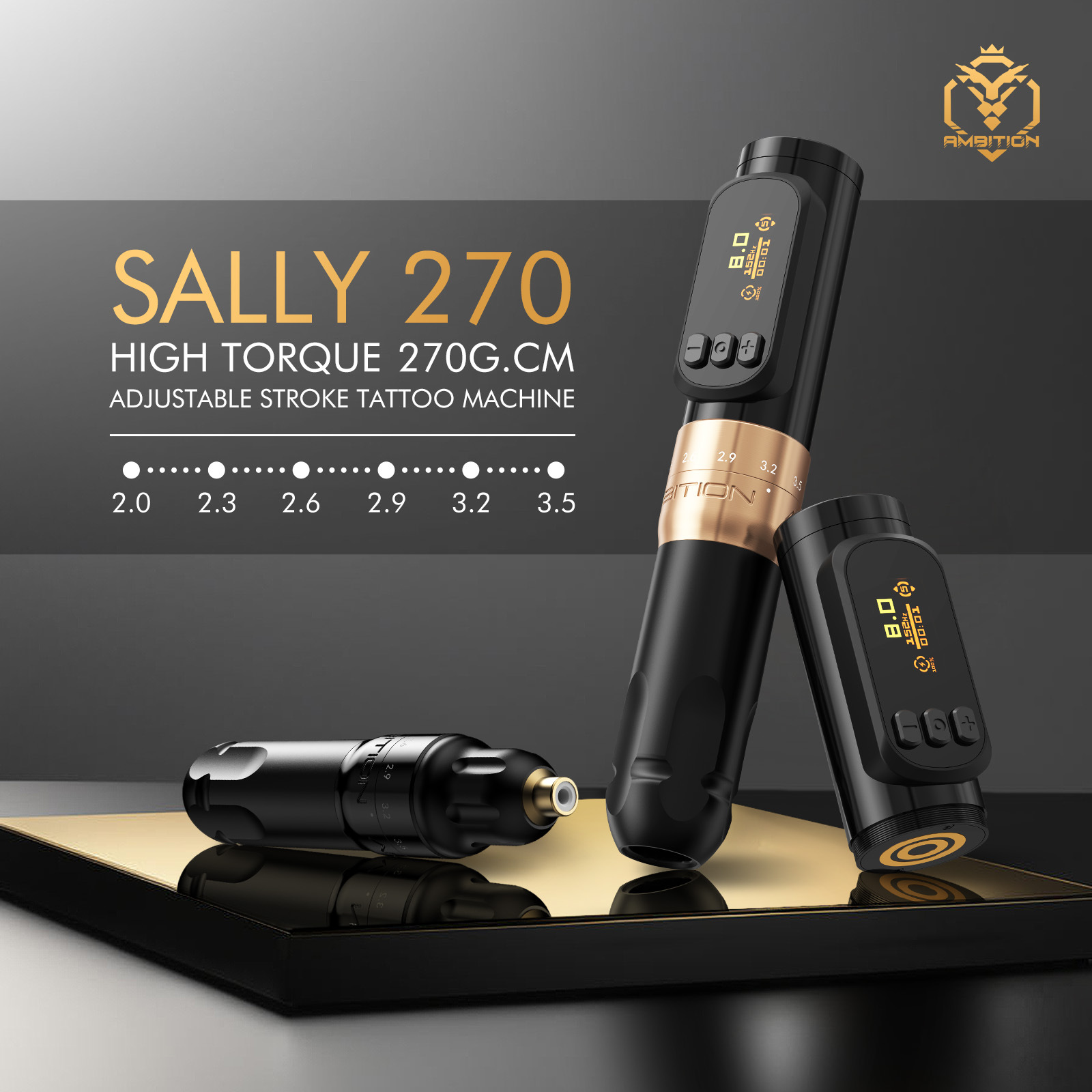 shanilak  自由者可调节全抛纹绣机纹眉纹唇纹发仪器无线纹身机