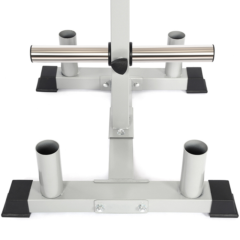 Barbell storage rack, home barbell bar, Olympic bar placement rack, gym lifting large hole barbell plate rack Item Picture