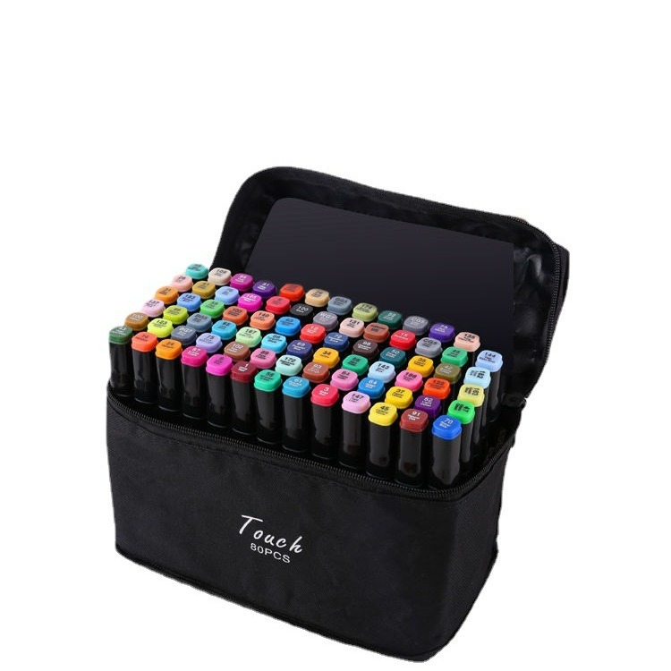 Touch Marker Pen 48 Color Double-headed alcohol oil-based art drawing pen Watercolor pen Color Pen Marker pen Item Picture