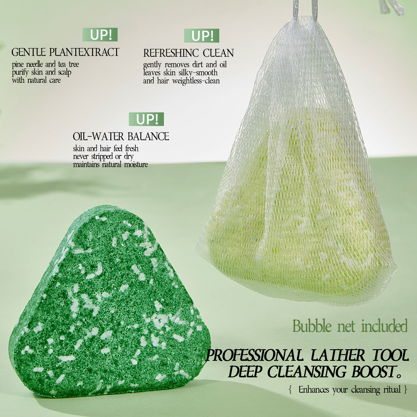 【 Cross-border Exclusive 】FORMBO Handmade Soap for Washing Hair and Bathing - Four Options Available for wholesale Specification image