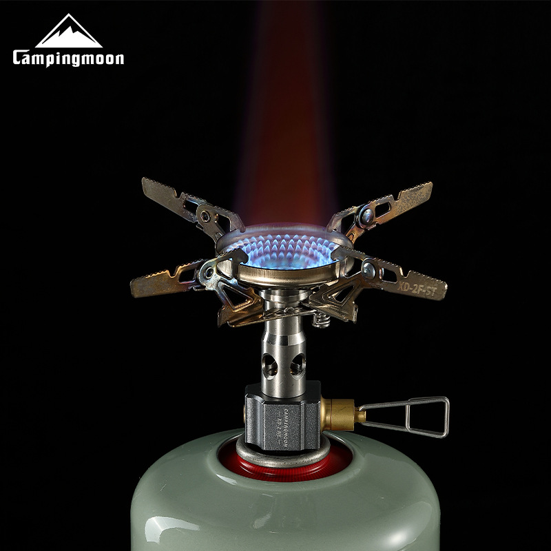Koman high-power outdoor camping firehead camping equipment portable flat gas high-altitude camping gas stove