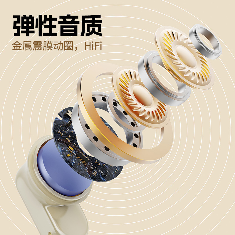 2025 new true wireless Bluetooth headphones, in-ear type, large battery life, ultra-long battery life, sports, gaming, sleep noise reduction Specification image