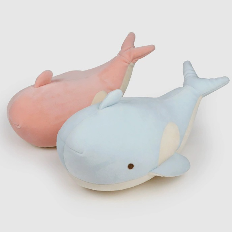 Cartoon creative transformable whale two-in-one U-shaped pillow, foam particle neck guard pillow, nap and sleep pillow details Picture