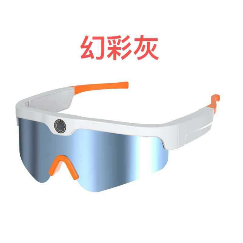 Cross-border 4K high-definition photography sports outdoor cycling cool anti-blue light AI glasses, smart Bluetooth camera glasses Item Picture