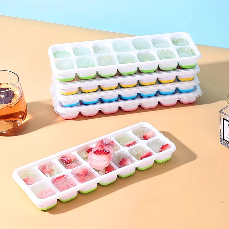 冰块模具硅胶家用自制冰格雪糕冰箱冻冰块制冰盒制冰块神器食品级