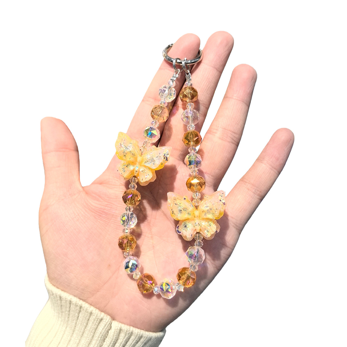 手链女款不规则百搭/手串女款不规则diy/手工饰品/银饰/珍珠手链细节图