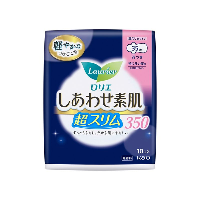 The Japanese imported Kao Su Ji Le Er Ya F series sanitary napkins and pads have a high absorption capacity and are suitable for daily and night use Specification image