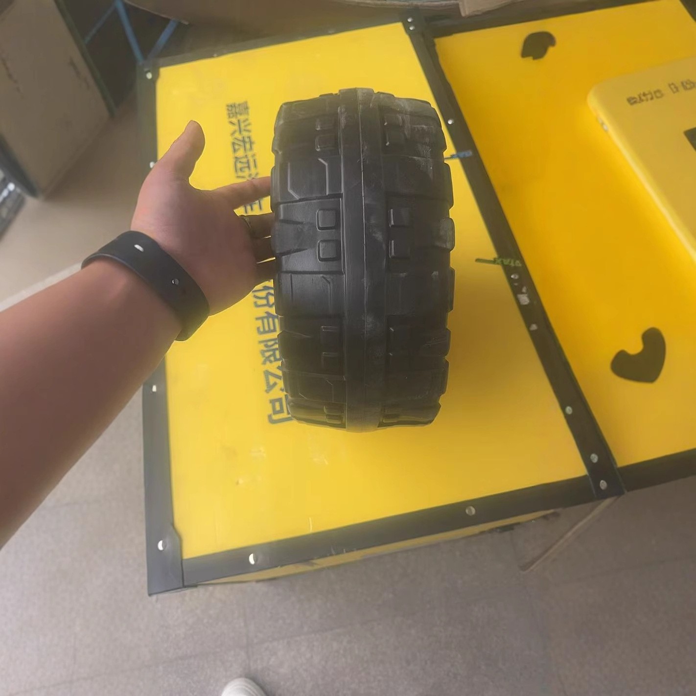 HL850ToyotakidscarEVAwheel儿童车轮子配件零件Шины产品图