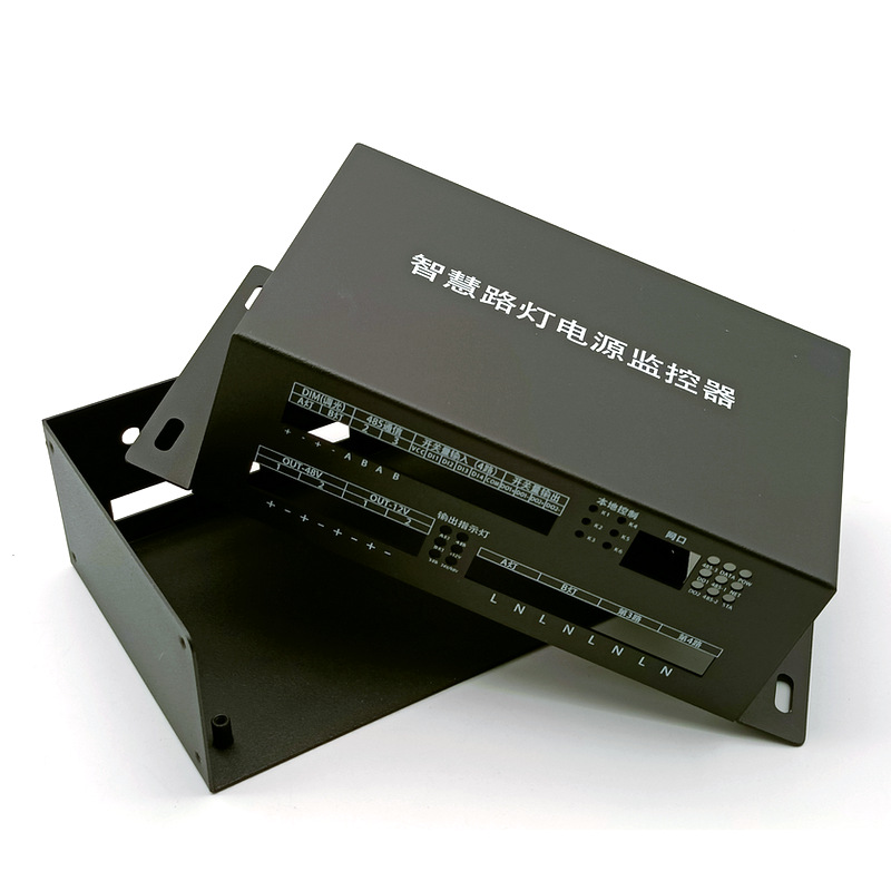 Sheet metal chassis processing, mechanical equipment control box customization, iron shell stamping, bending, punching and forming customization processing details Picture
