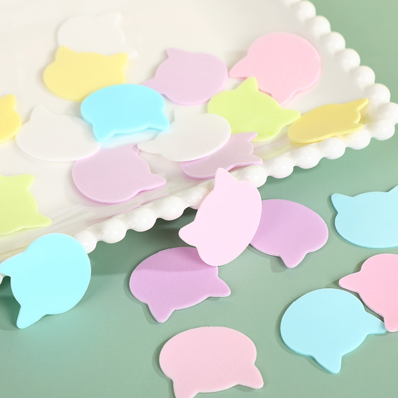 Portátil instantánea manos tabletas soap flower estudiante niños desechables llevar a mano caricatura de viaje gatito soap flower