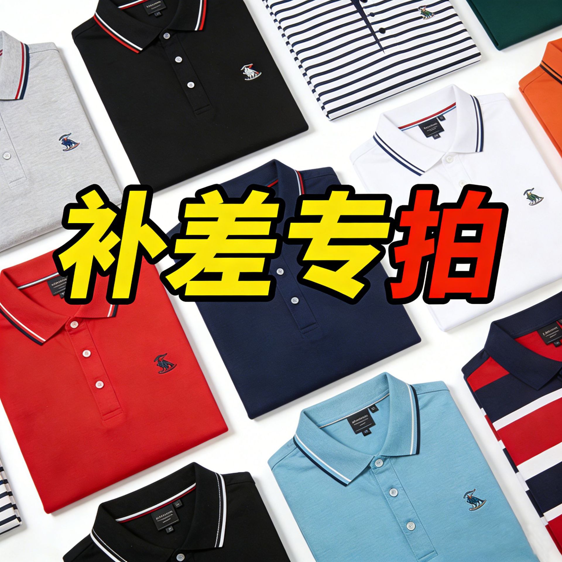 男士POLO衫实物图