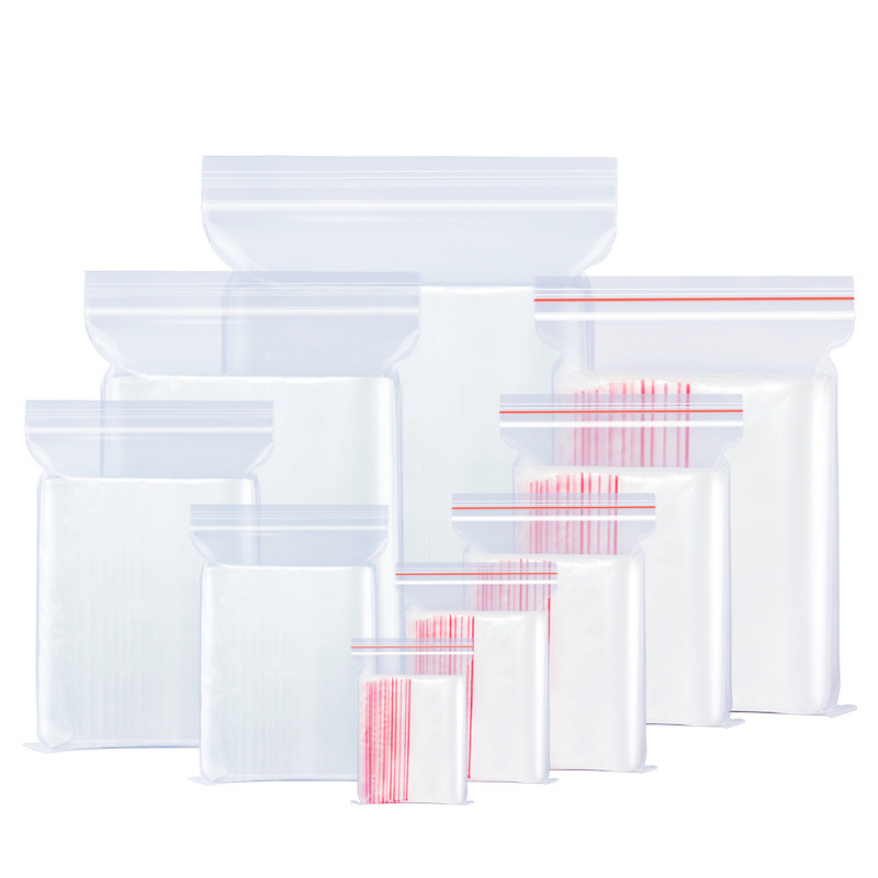 Wholesale pe self-sealing bags, thickened and sized food packaging bags, sealing and storage, plastic packaging bags, printing Item Picture