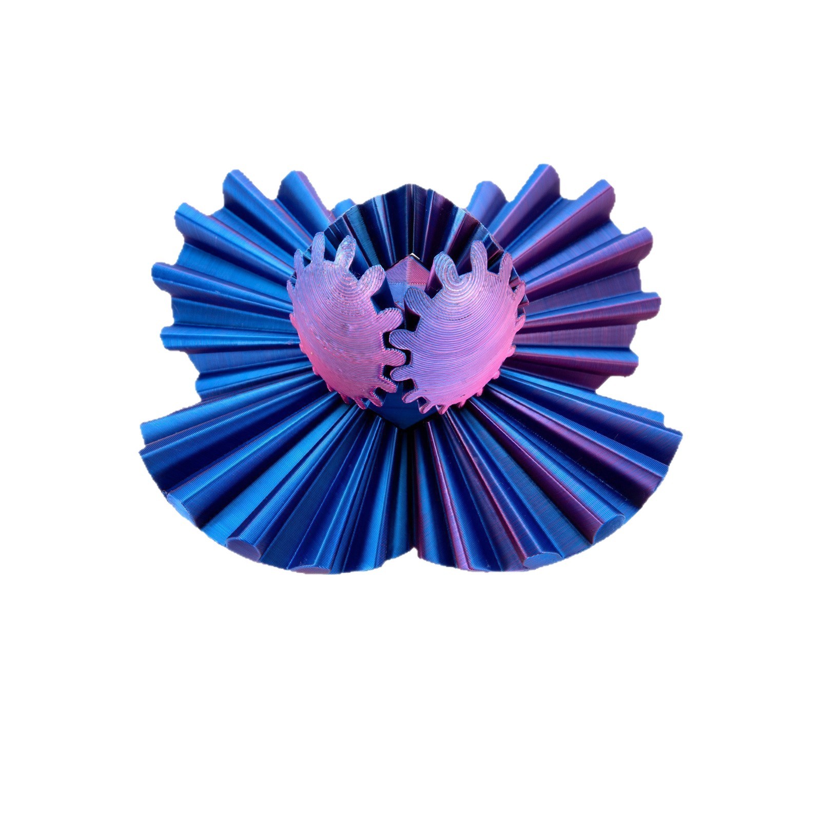 Creative color Gear Spin Ball 3d printed toy Gear Ball Spin Ball educational model toy details Picture