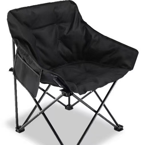 户外低背月亮椅子加棉沙发椅折叠椅便携折叠椅露营椅午休懒人椅详情图5