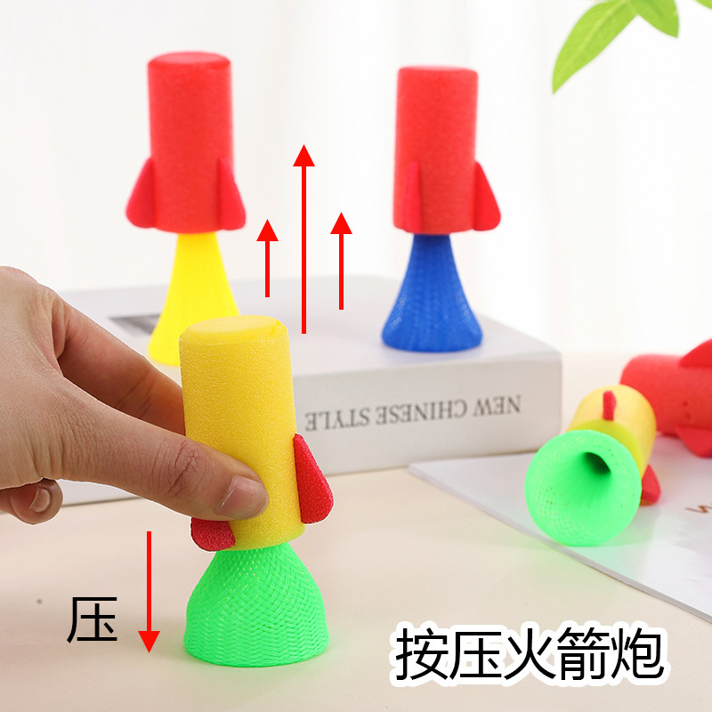 Wholesale of finger spring launcher toys for kindergartens