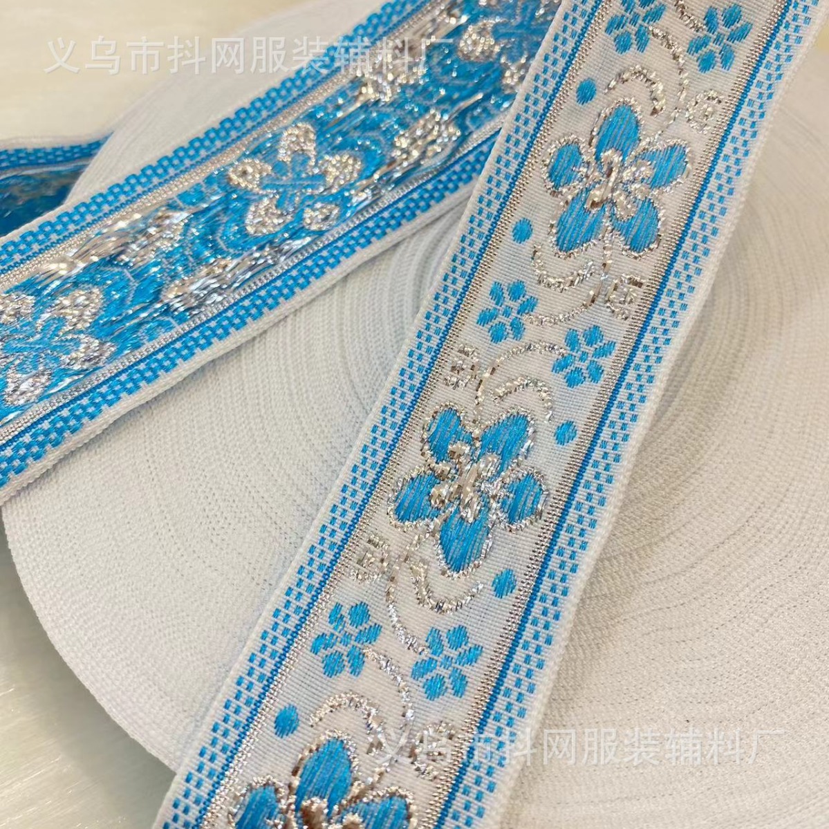 3 cm handmade DIY bow webbing flower gift box packaging tape Hanfu ethnic costume performance costume accessories Application Scenario