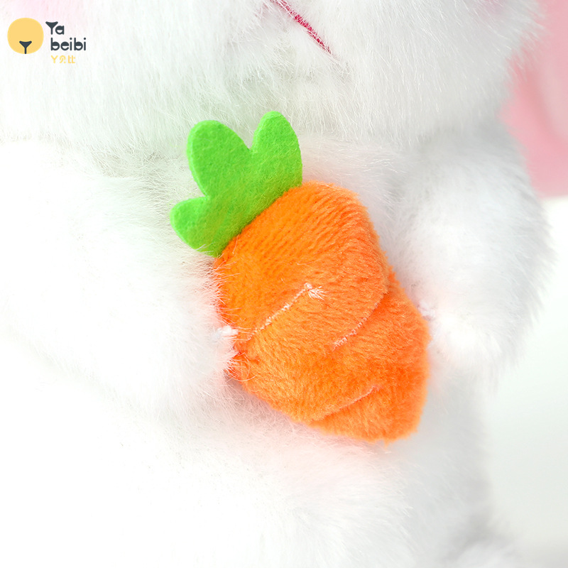 Cartoon Ya Bei Bi Magic Sound Electric Rabbit can record, move, shake, plush toy, electric hamster toy details Picture