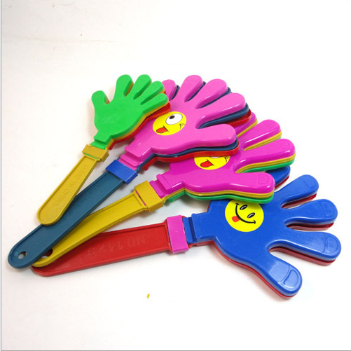 Wholesale 28CM large-sized claps, colorful palm claps, and plastic claps for clapping