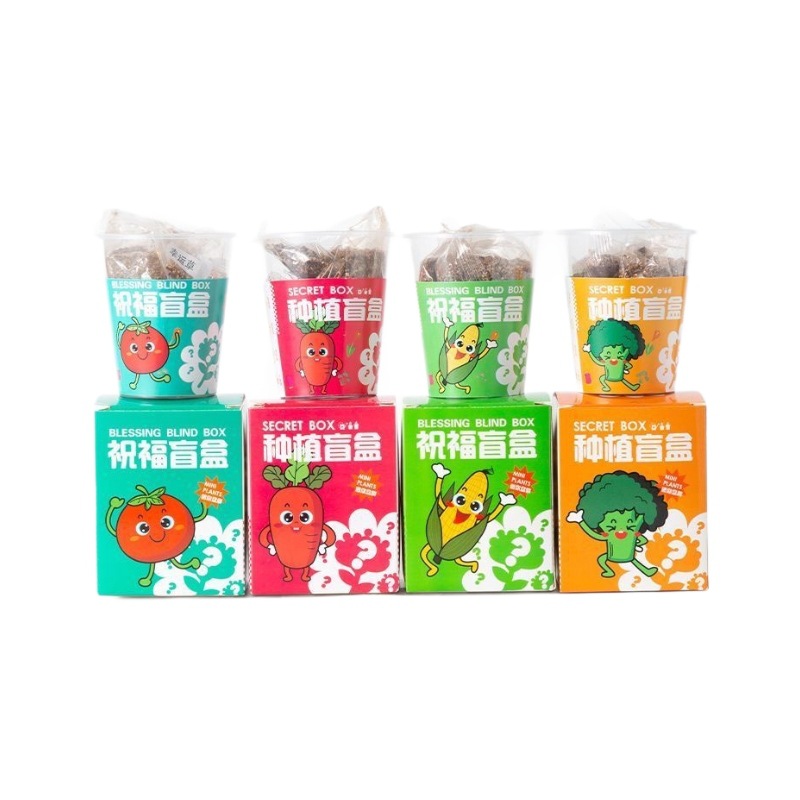 Planting blind box potted plants, children's back-to-school class reward gifts, student prizes, office desk green plants, little oxygen bar Item Picture