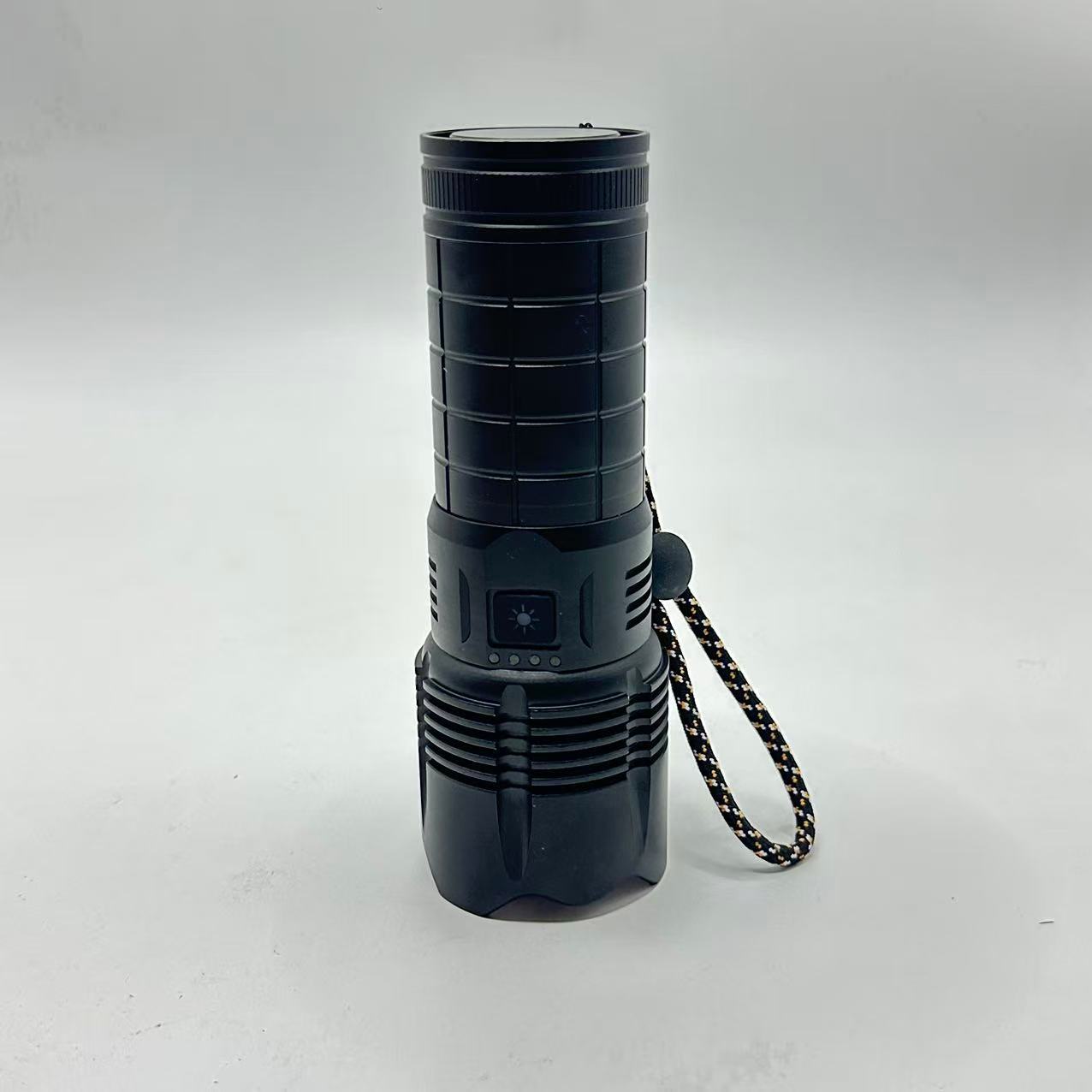 New cross-border outdoor charging, floodlight, telescopic focusing, long-range portable white laser flashlight, high-power flashlight Item Picture