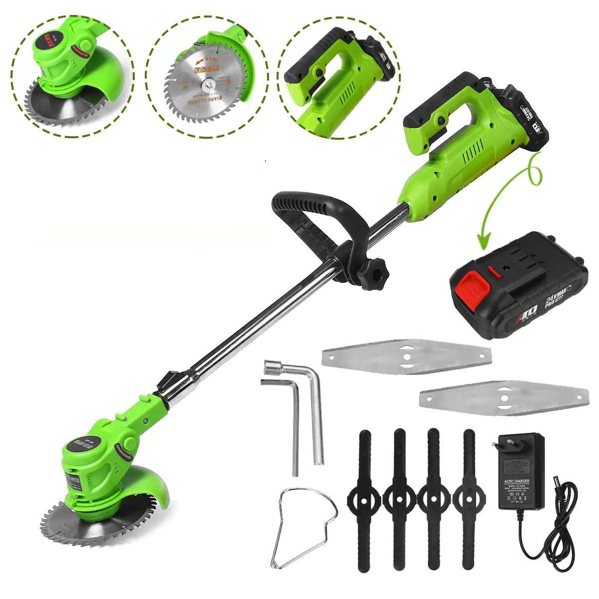 割草机/履带割草机/欧标除草机/创一电动工具/割草机园林工具细节图