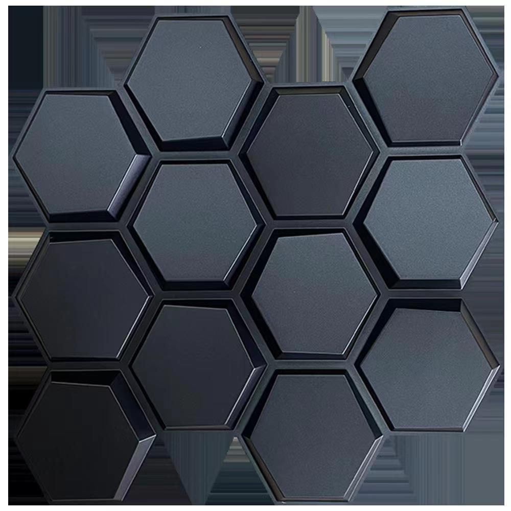 3D wall panel立体浮雕背景墙板贴客厅餐厅办公室民宿酒店KTV展厅遮丑墙壁PVC板跨境3D墙板绿生新材料