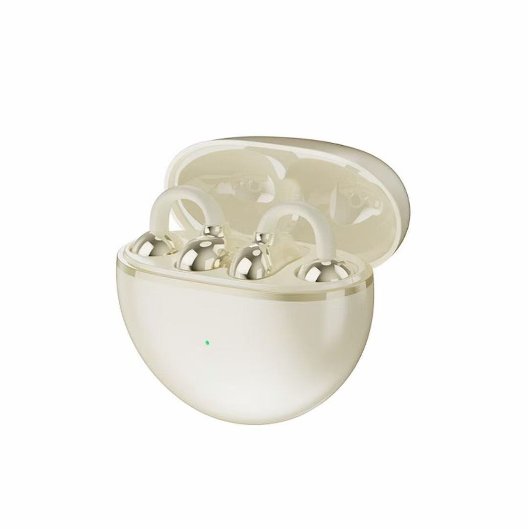 Crossover hot sale Q70 ear clip bluetooth auriculares electrochapado apariencia mate alta textura larga duración auriculares de conducción ósea Item Picture
