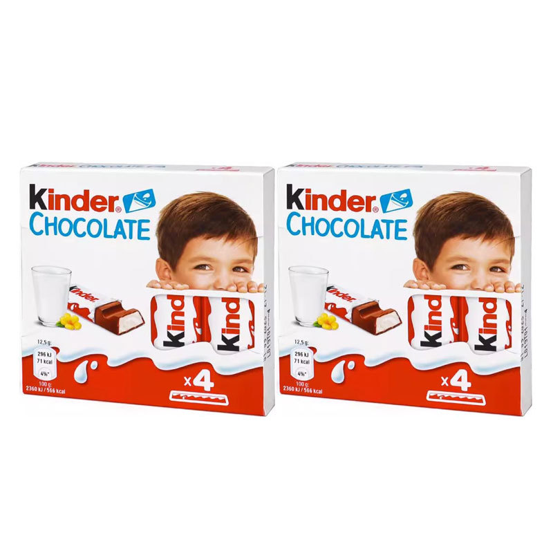 Wholesale of Italian imported kinder milk chocolate T4, a popular gift for children's candies and snacks Specification image