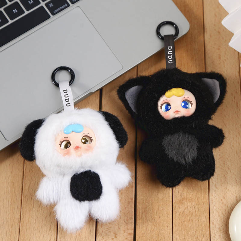 Cartoon plush girl milk candy blind box, trendy plush toy, plush pendant blind box, cute animal party blind box decoration details Picture