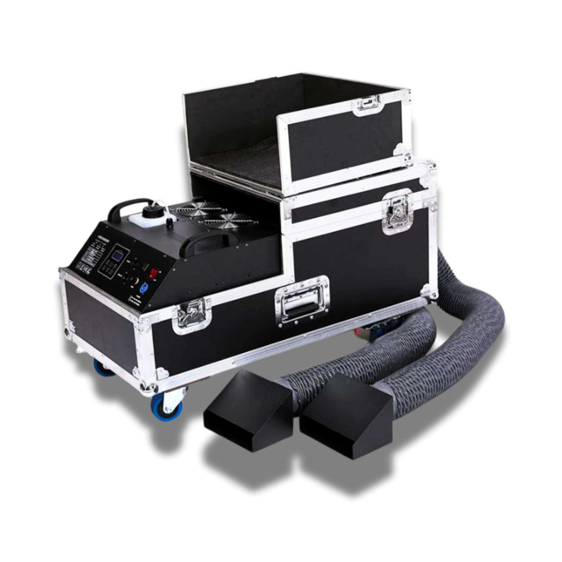 3000W high-power anti-water mist integrated machine, dual-effect smoke extraction, stage special effects equipment, high-end wedding banquet stage aesthetic landscaping, outdoor lawn wedding water mist machine, special atomization dual-mist machine, dry ice machine, atmosphere equipment Item Picture