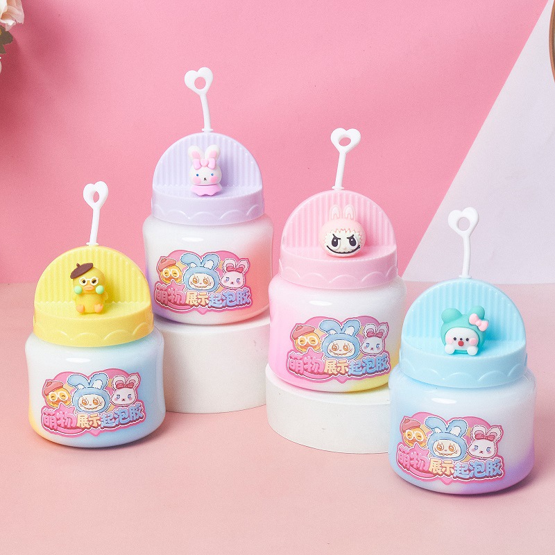 利洋文创新款可爱卡通造型创意萌物展示起泡胶儿童玩具工厂批发