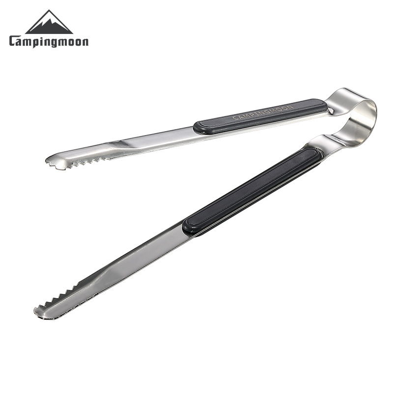 Koman SJ10 thickened 304 stainless steel barbecue tongs, anti-scald Korean food bread barbecue tongs Item Picture