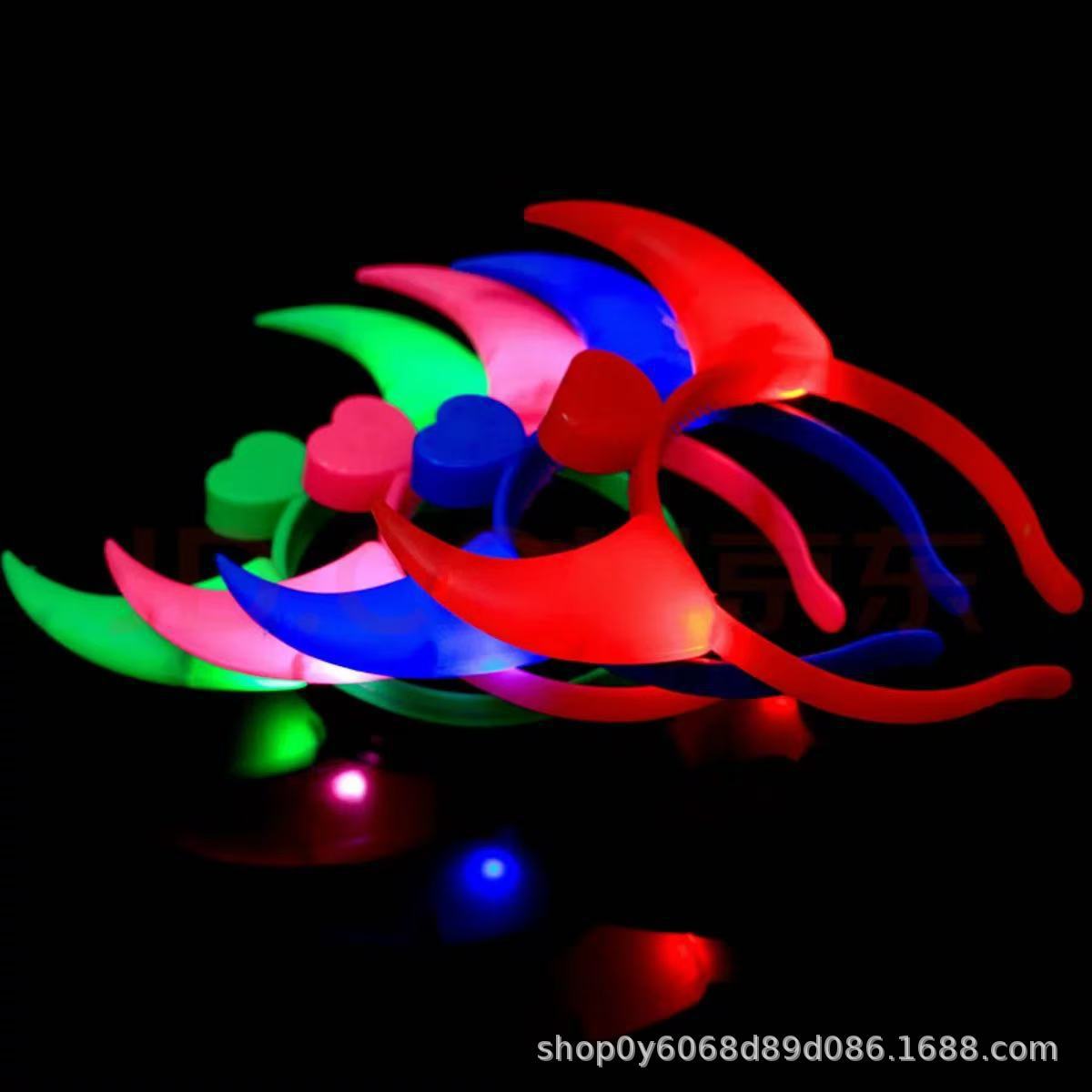 荧光棒/世界杯/三联荧光棒/儿童玩具/应援白底实物图