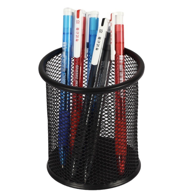 Factory direct supply of three-color 0.5MM oil pens, plastic press oil pens 750560 pieces per box Item Picture
