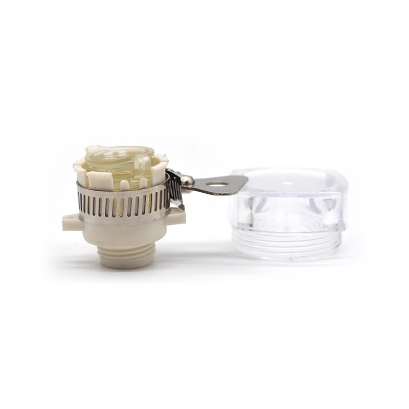 Plastic faucet connector 1/2 external thread small connector car wash water gun accessory manufacturer for sale quick connector Item Picture