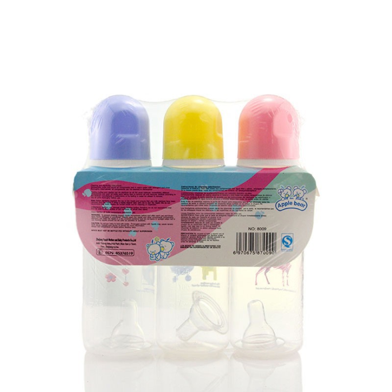 苹果熊厂家直销母婴pp250ml奶瓶PVC奶嘴宠物奶瓶喂小猫小狗喂奶产品图