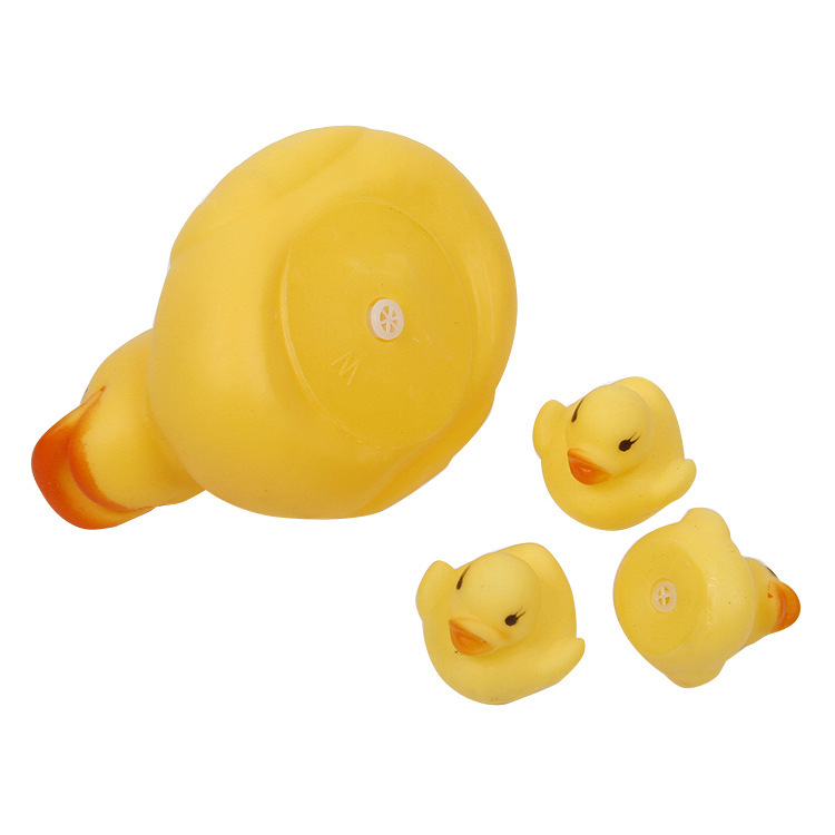 夏季儿童玩具小鸭子浴室海边启蒙类开发大脑采用环保材料厂家直批白底实物图