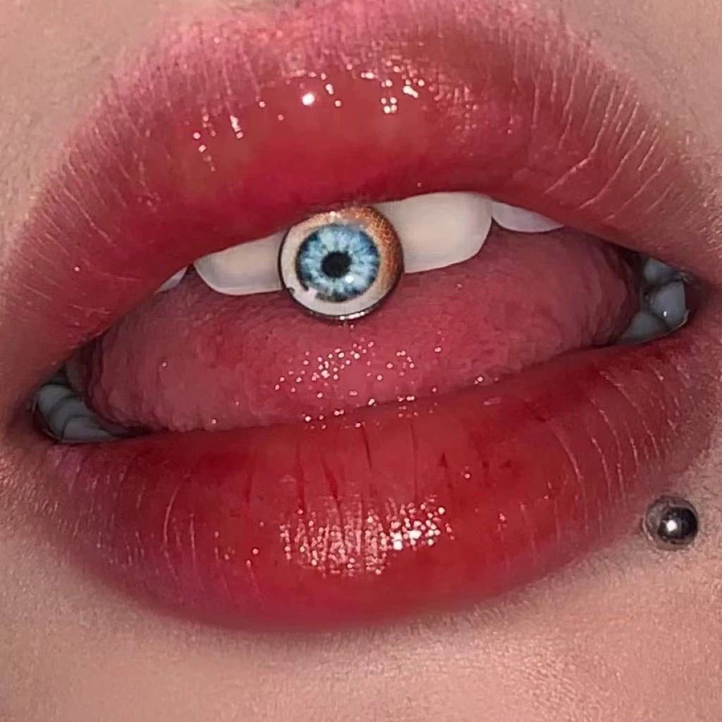 舌钉辣妹眼睛舌环辣妹钛钢人体穿刺饰品穿孔工厂直销亚马逊新款产品图