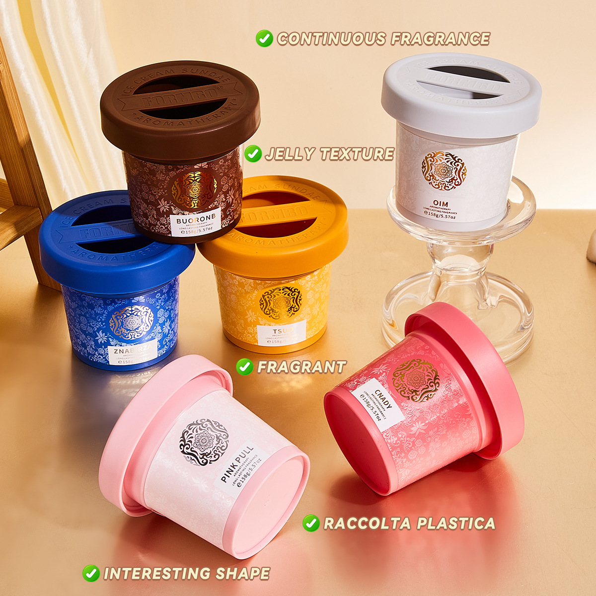【 Cross-border Exclusive 】FORMBO Car Aromatherapy: Fresh Air, Odor Removal, Long-lasting Fragrance, Light Car Aromatherapy Application Scenario