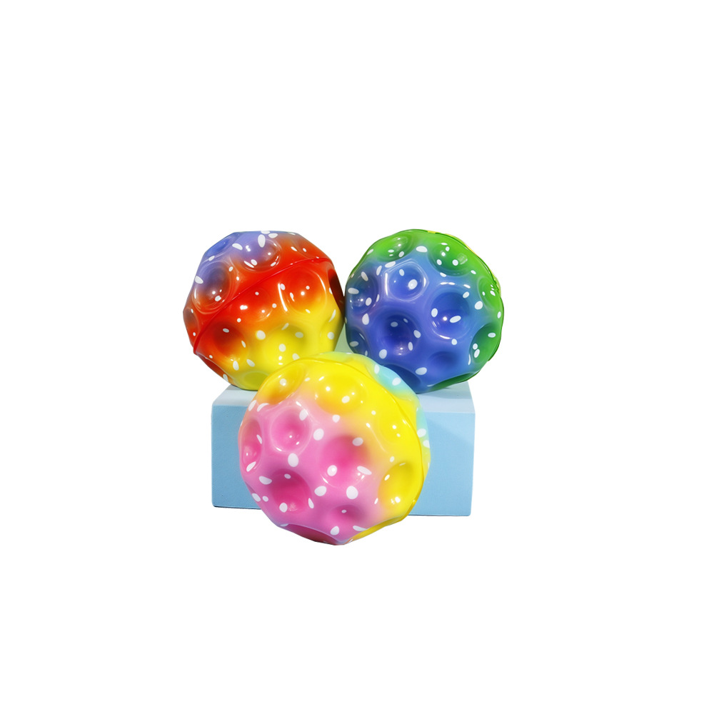 7cm wrist elastic ball wristband pat pu pressure ball for children and the elderly outdoor hand-grabbed exercise high-elastic sponge ball Item Picture