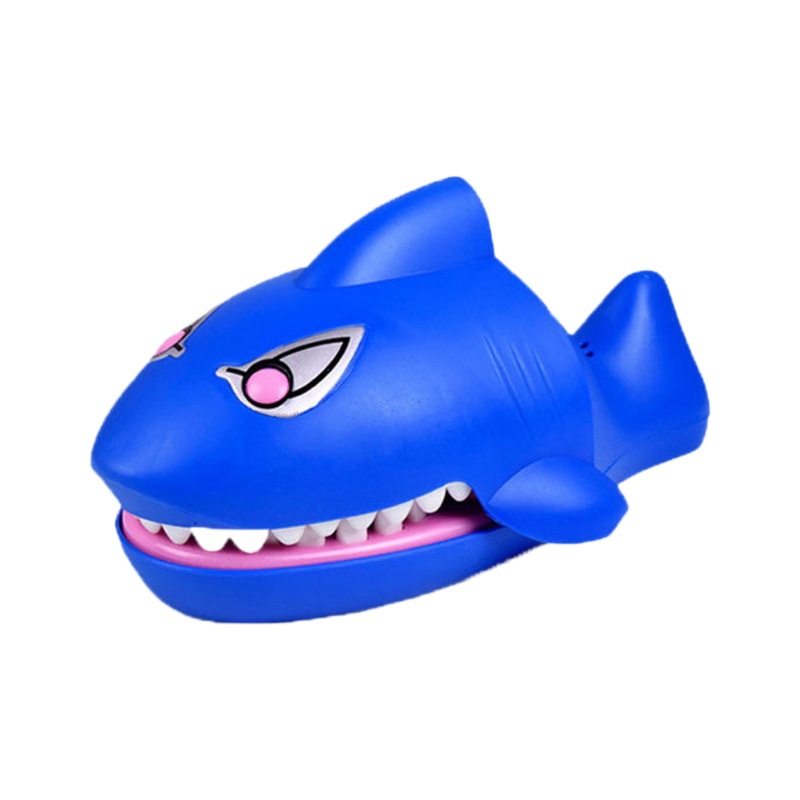 A large-mouthed crocodile toy that bites fingers, a shark toy that bites hands, a tooth-pulling toy for children and parents to play tricks on Item Picture