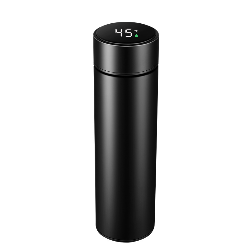 智能测温保温杯锈钢茶水分离杯显示温度大容量水杯批发刻字 Item Picture